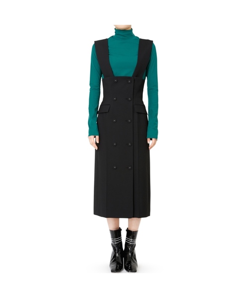 IRENE（アイレネ）の「Suiting Pinafore Dress（ワンピース）」 - WEAR