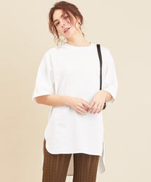 BEAUTY&YOUTH UNITED ARROWS | BY∴ コットンサイドスリットビッグTシャツ◆(Tシャツ/カットソー)