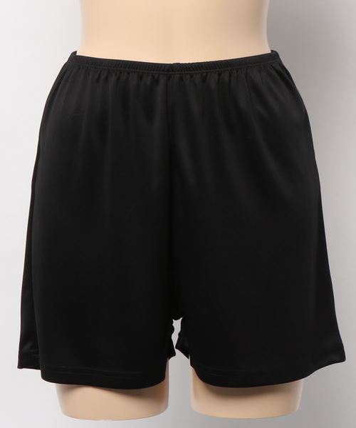 KOBE LETTUCE(コウベレタス)の「インナーシリーズ「petitcoat」ぺチコートショートパンツ(その他パンツ)」|ブラック