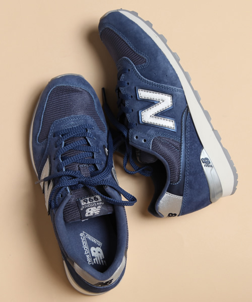 BEAMS LIGHTS Women's(ビームスライツ ウィメンズ)の「NEW BALANCE / WR996(スニーカー・レディース・ベージュ系その他/ブルー系その他・23/24/24.5/23.5)」の2枚目の写真