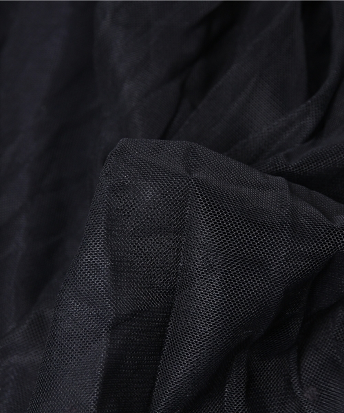 earth music&ecology（アースミュージックアンドエコロジー）の「チュール刺繍ロングスカート（スカート・レディース・アイボリー/ネイビー/ピンクベージュ・FREE）」の9枚目の写真