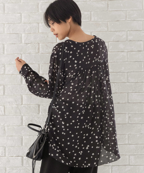 Munich（ミューニック）の「"Munichオリジナルプリント"バックギャザーブラウス（シャツ/ブラウス・レディース・その他/レオパード/ドット・FREE）」の8枚目の写真