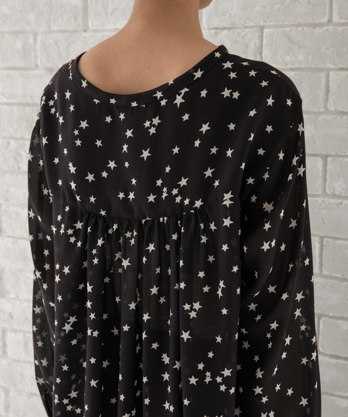 Munich（ミューニック）の「"Munichオリジナルプリント"バックギャザーブラウス（シャツ/ブラウス・レディース・その他/レオパード/ドット・FREE）」の11枚目の写真