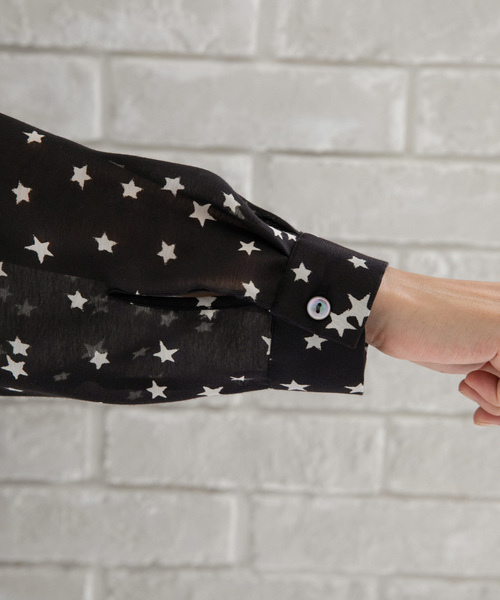 Munich（ミューニック）の「"Munichオリジナルプリント"バックギャザーブラウス（シャツ/ブラウス・レディース・その他/レオパード/ドット・FREE）」の13枚目の写真