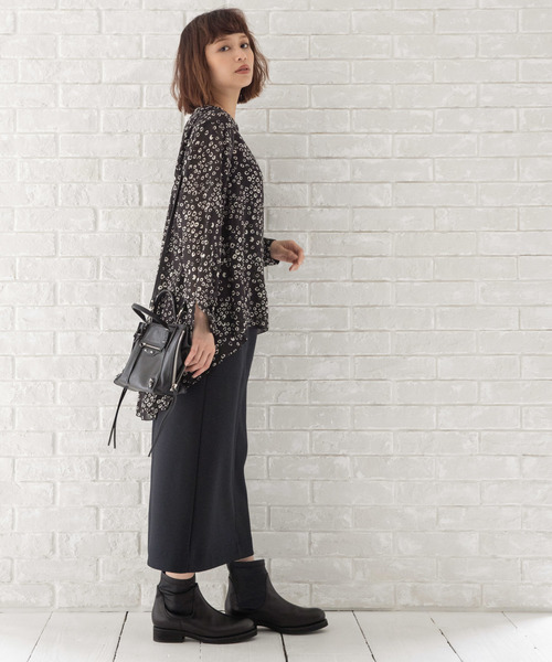 Munich（ミューニック）の「"Munichオリジナルプリント"バックギャザーブラウス（シャツ/ブラウス・レディース・その他/レオパード/ドット・FREE）」の15枚目の写真