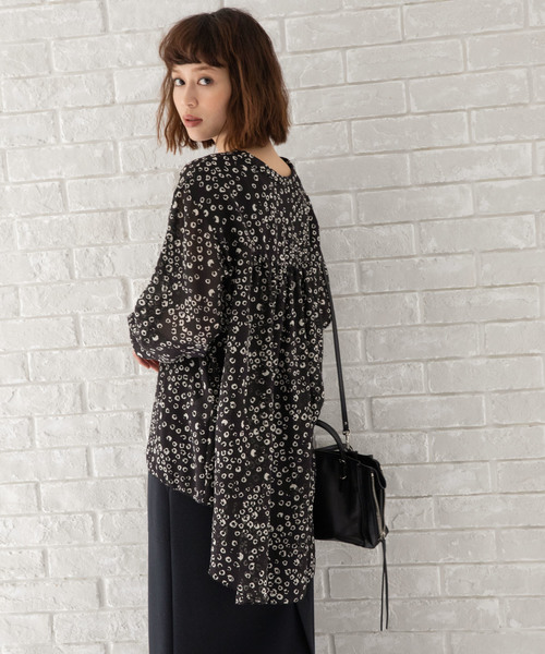 Munich（ミューニック）の「"Munichオリジナルプリント"バックギャザーブラウス（シャツ/ブラウス・レディース・その他/レオパード/ドット・FREE）」の19枚目の写真