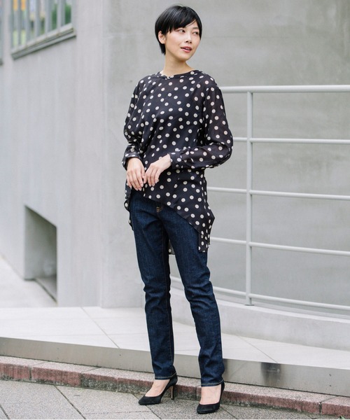 Munich（ミューニック）の「"Munichオリジナルプリント"バックギャザーブラウス（シャツ/ブラウス・レディース・その他/レオパード/ドット・FREE）」の22枚目の写真