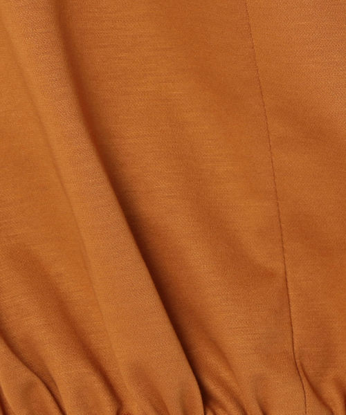 NOLLEY’S(ノーリーズ)の「モクロディ裾ギャザープルオーバーカットソー(Tシャツ/カットソー・レディース・ブラック/キャメル/ホワイト/グリーン・38)」の14枚目の写真