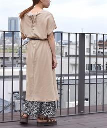 w closet | 後ろレースアップワンピース(ワンピース)