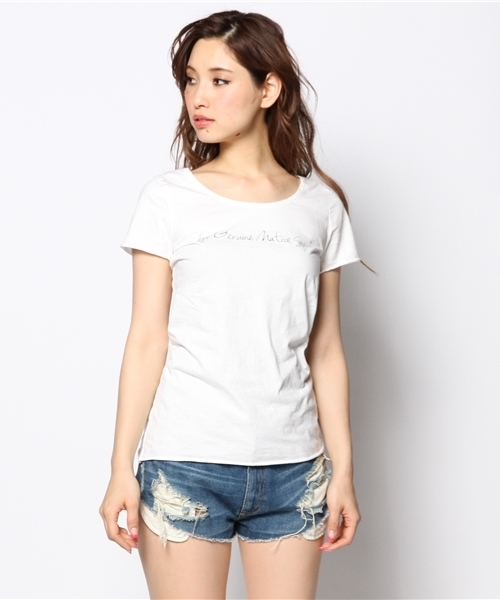 goa(ゴア)の「ニュートラルバックドリームキャチャーTシャツ(Tシャツ/カットソー・レディース・オフホワイト/A・FREE)」の9枚目の写真