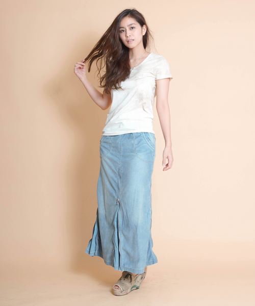 goa(ゴア)の「ニュートラルバックドリームキャチャーTシャツ(Tシャツ/カットソー・レディース・オフホワイト/A・FREE)」の3枚目の写真