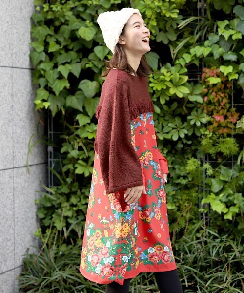 セール トラコルーラスカーフワンピース ワンピース チチカカ チチカカ のファッション通販 Zozotown