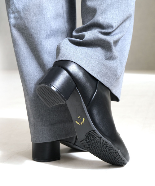 AmiAmi(アミアミ)の「【2024AW新改良!】スクエアトゥショートブーツ(ブーツ・レディース・ブラック/ブラウン/ダークブラウン/グレー/ブラック系その他/キャメル/ベージュ/ブラック系その他2/グレイッシュベージュ・LL/S/M/L)」の14枚目の写真