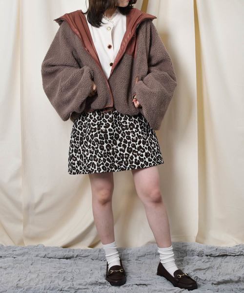 PairPair（ペアペア）の「フード付袖ボリュームボアブルゾン（ブルゾン・レディース・ベージュ/ライトベージュ/モカ・FREE）」の20枚目の写真