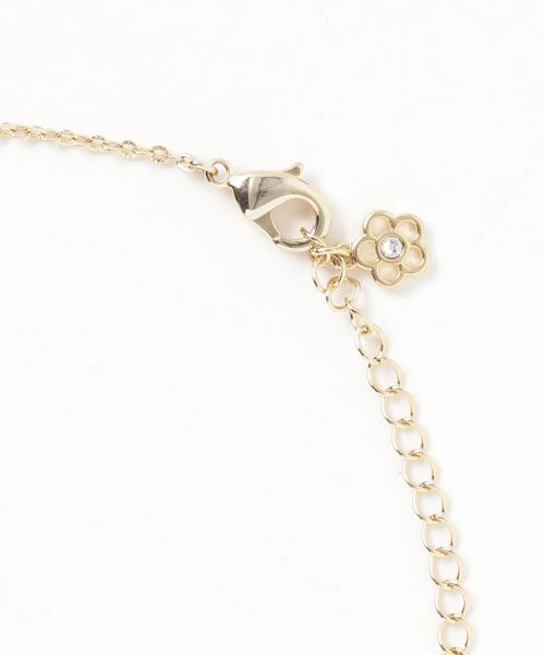 MARY QUANT（マリークワント）の「ラメエポビジューデイジー ネックレス（ネックレス・レディース・シルバー/ゴールド/ピンクゴールド・FREE）」の6枚目の写真