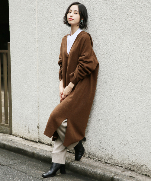 LOWRYS FARM（ローリーズファーム）の「イタリーフードワンピース　840734（ワンピース・レディース・グレー/ブラウン/ブラック・FREE）」の3枚目の写真