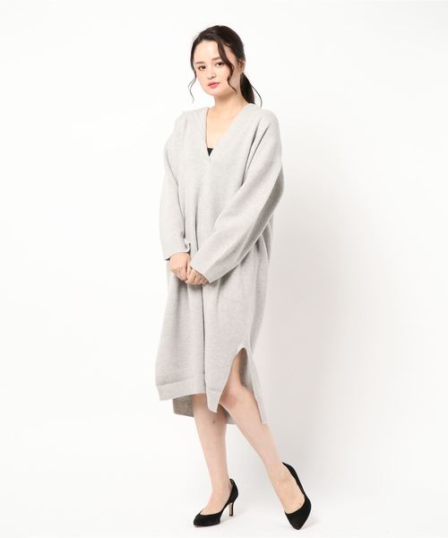 LOWRYS FARM（ローリーズファーム）の「イタリーフードワンピース　840734（ワンピース・レディース・グレー/ブラウン/ブラック・FREE）」の14枚目の写真