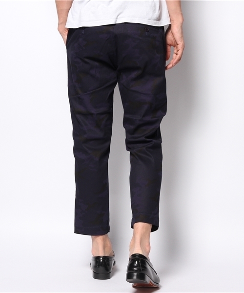 WEGO（ウィゴー）の「WEGO/カモフラアンクルトラウザー（スラックス・メンズ・ブラウン/ネイビー・LARGE/MEDIUM）」の4枚目の写真