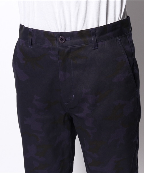 WEGO（ウィゴー）の「WEGO/カモフラアンクルトラウザー（スラックス・メンズ・ブラウン/ネイビー・LARGE/MEDIUM）」の5枚目の写真