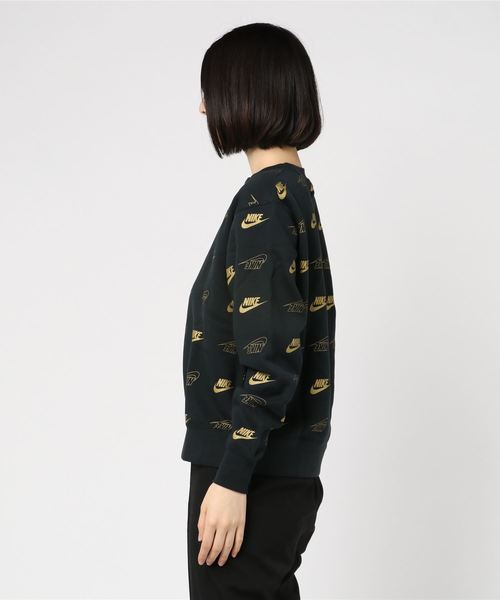 NIKE(ナイキ)の「NIKE/ナイキ ウィメンズ BB BFF SHINE クルー(スウェット・レディース・ブラック/グレー・M/L/S/XL/XS)」の3枚目の写真