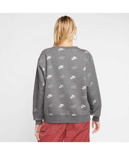NIKE(ナイキ)の「NIKE/ナイキ ウィメンズ BB BFF SHINE クルー(スウェット・レディース・ブラック/グレー・M/L/S/XL/XS)」の6枚目の写真