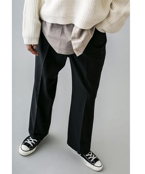 MONKEY TIME（モンキータイム）の「＜monkey time＞ TW TWILL TROUSER/トラウザーズ（スラックス・メンズ・ナチュラル/ブラック・S/L/M）」の5枚目の写真