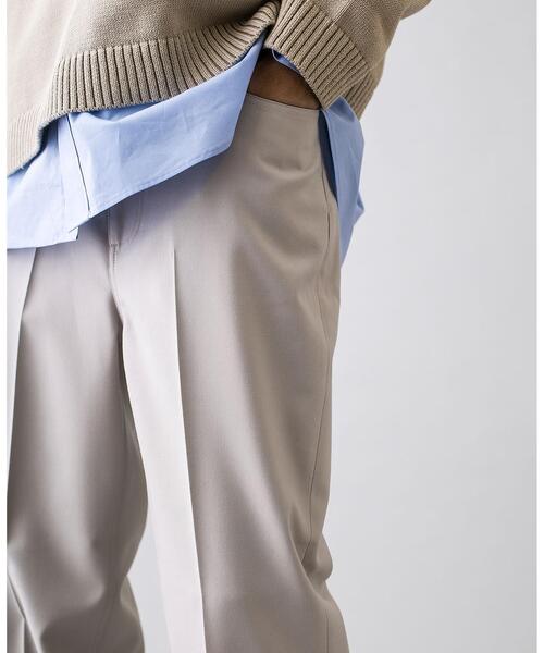 MONKEY TIME（モンキータイム）の「＜monkey time＞ TW TWILL TROUSER/トラウザーズ（スラックス・メンズ・ナチュラル/ブラック・S/L/M）」の15枚目の写真