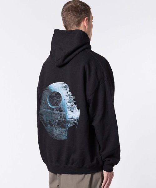 ATTACHMENT（アタッチメント）の「HOODED SWEATSHIRT(Star Destroyer)（パーカー・メンズ・ブラック・1）」の4枚目の写真