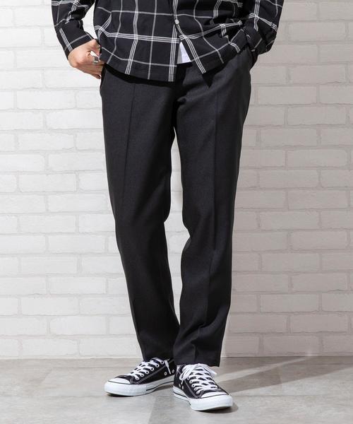 coen（コーエン）の「ポリツイルテーパードパンツ（その他パンツ・メンズ・ブラック/ダークブラウン・LARGE/SMALL/MEDIUM/X-LARGE）」の6枚目の写真