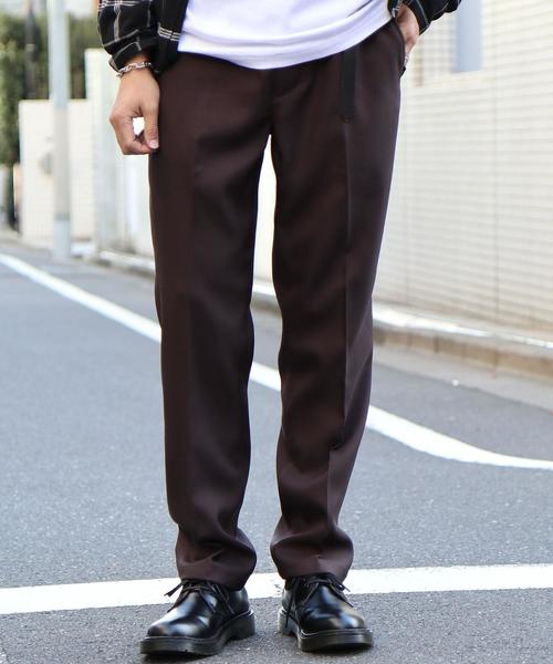 coen（コーエン）の「ポリツイルテーパードパンツ（その他パンツ・メンズ・ブラック/ダークブラウン・LARGE/SMALL/MEDIUM/X-LARGE）」の17枚目の写真