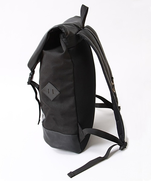 WEGO（ウィゴー）の「WEGO/フェイクレザーコンビバックパック（バックパック/リュック・メンズ・ブラック/グレー/ブルー・FREE）」の10枚目の写真