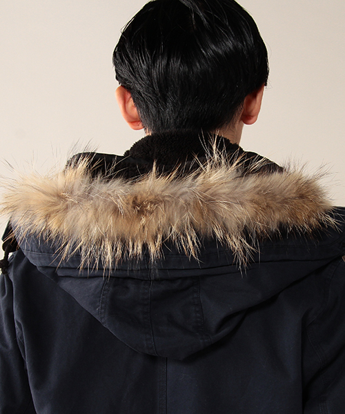 ROSE BUD COUPLES （ローズ バッド カップルズ）の「【ZOZO売上ランキング総合No.1獲得!!】●OCEANS・Fine掲載●ユニセックス 3WAY M-51      モッズコート（モッズコート・メンズ・ベージュ/オリーブ/ネイビー/ブラック・MEDIUM/SMALL/LARGE）」の22枚目の写真