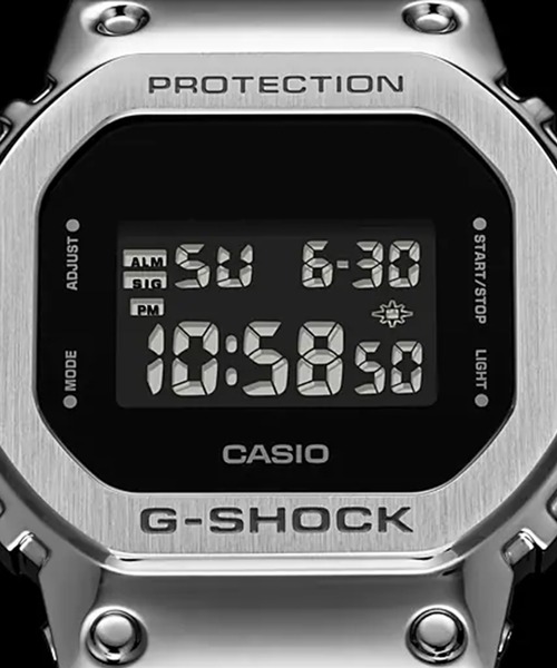 G-SHOCK(ジーショック)の「G-SHOCk/ジーショック 腕時計 GM-5600-1JF(デジタル腕時計・メンズ・シルバー・FREE)」の16枚目の写真