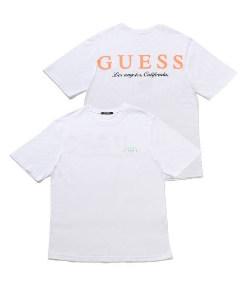 guess logo tee