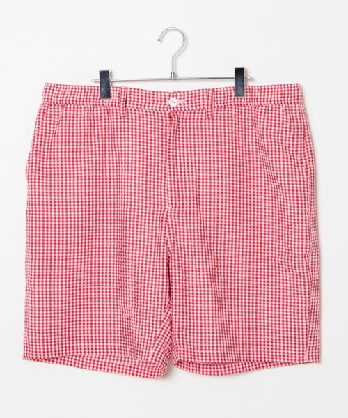 BUCCA 44（ブッカフォーティーフォー）の「【BUCCA 44】ギンガムチェックショートパンツ（その他パンツ・メンズ・ブルー系その他2/レッド系その他2・MEDIUM/LARGE/X-LARGE/XX-LARGE/XXX-LARGE）」の2枚目の写真