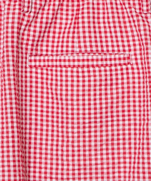 BUCCA 44（ブッカフォーティーフォー）の「【BUCCA 44】ギンガムチェックショートパンツ（その他パンツ・メンズ・ブルー系その他2/レッド系その他2・MEDIUM/LARGE/X-LARGE/XX-LARGE/XXX-LARGE）」の8枚目の写真