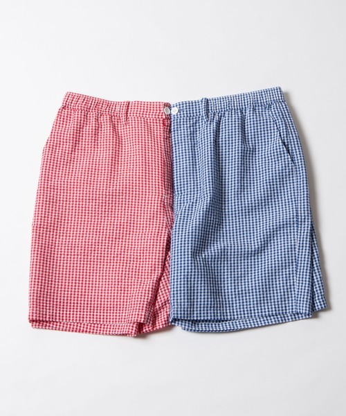 BUCCA 44（ブッカフォーティーフォー）の「【BUCCA 44】ギンガムチェックショートパンツ（その他パンツ・メンズ・ブルー系その他2/レッド系その他2・MEDIUM/LARGE/X-LARGE/XX-LARGE/XXX-LARGE）」の11枚目の写真
