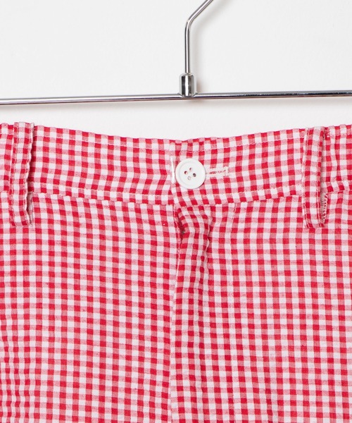 BUCCA 44（ブッカフォーティーフォー）の「【BUCCA 44】ギンガムチェックショートパンツ（その他パンツ・メンズ・ブルー系その他2/レッド系その他2・MEDIUM/LARGE/X-LARGE/XX-LARGE/XXX-LARGE）」の9枚目の写真