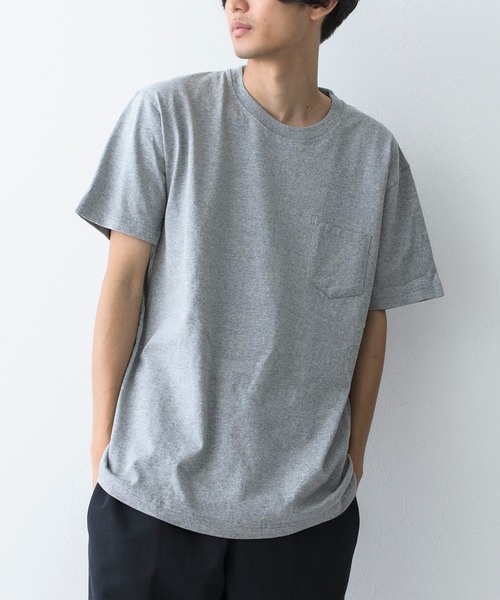 United Athle（ユナイテッドアスレ）の「【United Athle】7.1オンス マグナム ヘビーウェイト ショートスリーブ ポケットTシャツ 半袖無地Tシャツ ポケT ベーシック 極厚手 ※4253（Tシャツ/カットソー・メンズ・ホワイト/ブラック/グレー/ネイビー・S/M/L/XL）」の4枚目の写真