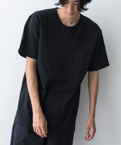 United Athle（ユナイテッドアスレ）の「【United Athle】7.1オンス マグナム ヘビーウェイト ショートスリーブ ポケットTシャツ 半袖無地Tシャツ ポケT ベーシック 極厚手 ※4253（Tシャツ/カットソー・メンズ・ホワイト/ブラック/グレー/ネイビー・S/M/L/XL）」の3枚目の写真