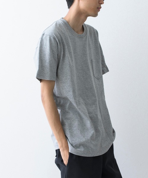 United Athle（ユナイテッドアスレ）の「【United Athle】7.1オンス マグナム ヘビーウェイト ショートスリーブ ポケットTシャツ 半袖無地Tシャツ ポケT ベーシック 極厚手 ※4253（Tシャツ/カットソー・メンズ・ホワイト/ブラック/グレー/ネイビー・S/M/L/XL）」の14枚目の写真