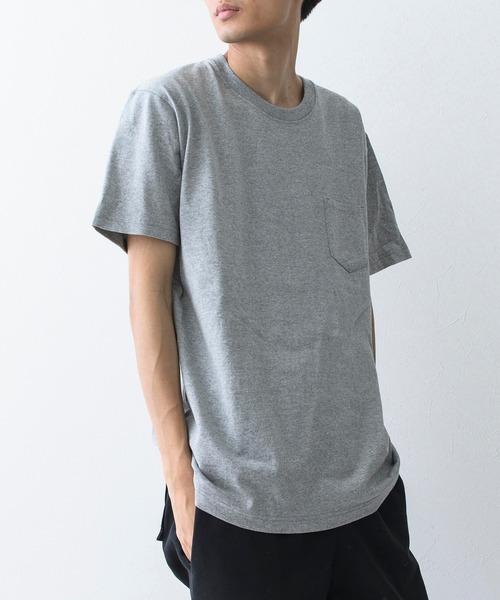 United Athle（ユナイテッドアスレ）の「【United Athle】7.1オンス マグナム ヘビーウェイト ショートスリーブ ポケットTシャツ 半袖無地Tシャツ ポケT ベーシック 極厚手 ※4253（Tシャツ/カットソー・メンズ・ホワイト/ブラック/グレー/ネイビー・S/M/L/XL）」の13枚目の写真