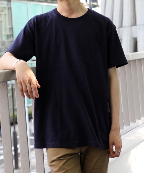 United Athle（ユナイテッドアスレ）の「【United Athle】7.1オンス マグナム ヘビーウェイト ショートスリーブ ポケットTシャツ 半袖無地Tシャツ ポケT ベーシック 極厚手 ※4253（Tシャツ/カットソー・メンズ・ホワイト/ブラック/グレー/ネイビー・S/M/L/XL）」の7枚目の写真