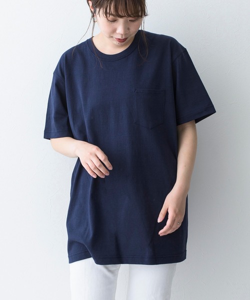 United Athle（ユナイテッドアスレ）の「【United Athle】7.1オンス マグナム ヘビーウェイト ショートスリーブ ポケットTシャツ 半袖無地Tシャツ ポケT ベーシック 極厚手 ※4253（Tシャツ/カットソー・メンズ・ホワイト/ブラック/グレー/ネイビー・S/M/L/XL）」の9枚目の写真
