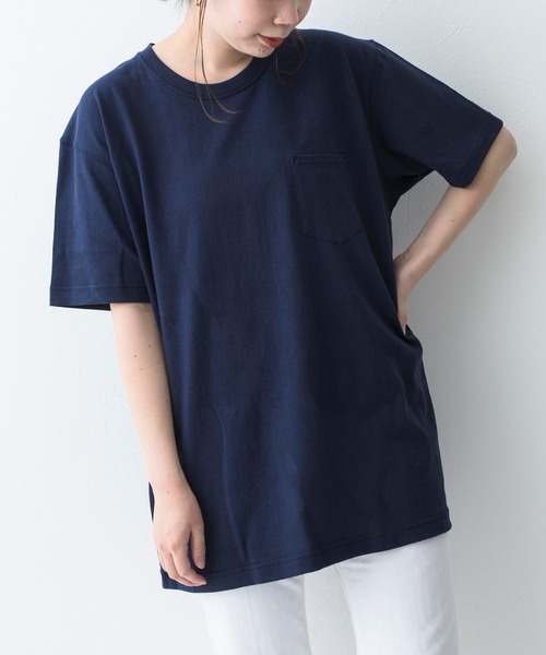 United Athle（ユナイテッドアスレ）の「【United Athle】7.1オンス マグナム ヘビーウェイト ショートスリーブ ポケットTシャツ 半袖無地Tシャツ ポケT ベーシック 極厚手 ※4253（Tシャツ/カットソー・メンズ・ホワイト/ブラック/グレー/ネイビー・S/M/L/XL）」の8枚目の写真