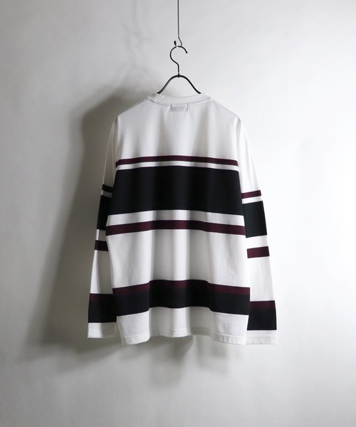 Confirm(コンファーム)の「Confirm / コンファーム 代わり編みマルチロンT(Tシャツ/カットソー・メンズ・ベージュ/ネイビー/グレー/ワイン・M/L)」の12枚目の写真