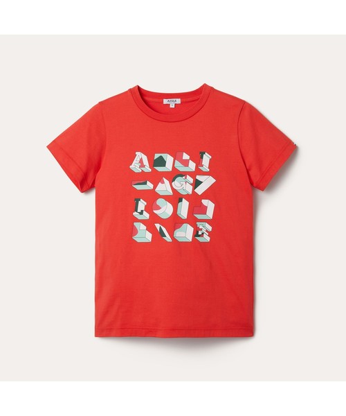 AIGLE(エーグル)の「吸水速乾 エーグル グラフィックTシャツ CAR(Tシャツ/カットソー・レディース・レッド/ダークブルー・S/M/L)」の12枚目の写真
