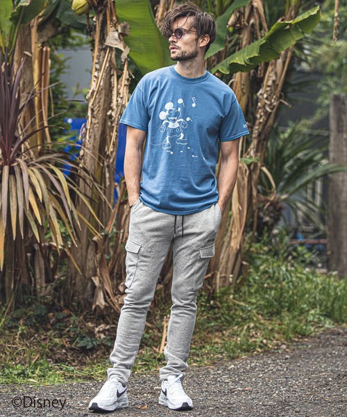 felkod(フィルコッド)の「mt6733-Sound Mickey Print Tee(Tシャツ/カットソー・メンズ・インディゴブルー/ブラック/ホワイト・S/M/L)」の20枚目の写真
