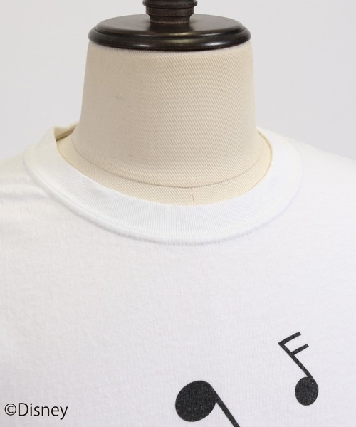 felkod(フィルコッド)の「mt6733-Sound Mickey Print Tee(Tシャツ/カットソー・メンズ・インディゴブルー/ブラック/ホワイト・S/M/L)」の7枚目の写真