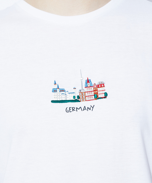 ABAHOUSE GRAY(アバハウスグレイ)の「【展開店舗限定】CITYカラー刺繍 半袖Tシャツ(Tシャツ/カットソー・メンズ・ホワイト系その他/ホワイト系その他2/ホワイト系その他3・46/48)」の8枚目の写真
